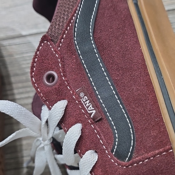 VANS Filmore Skater Casual Sneakers, Wine Black, Gum Sole, Size 8 - Picture 11 of 11